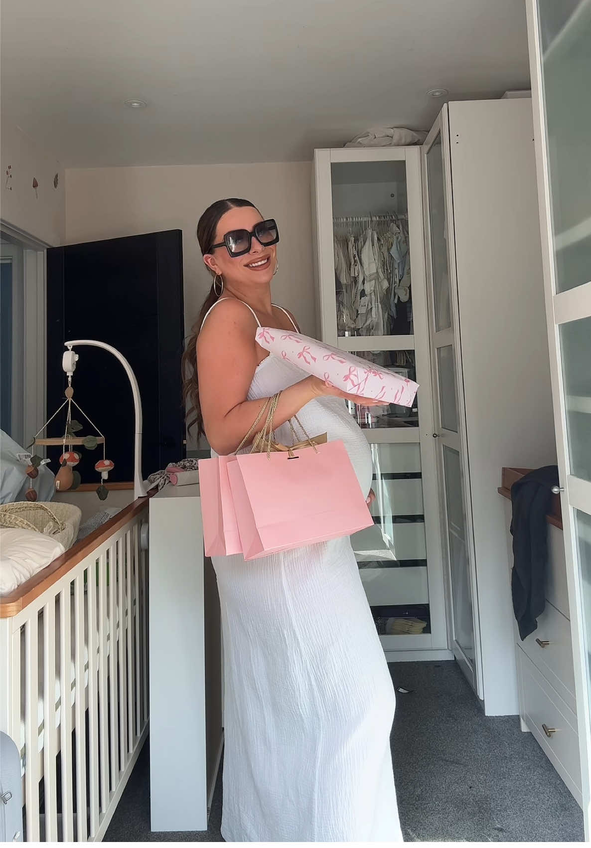 A post by @edenharvzofficial on TikTok caption: Cali is 8 today! 🎀