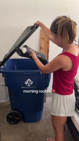 A post by @jillsta on TikTok caption: guys why did my iced coffee maker start smoking 😭 #asmr #grwm #morningroutine 