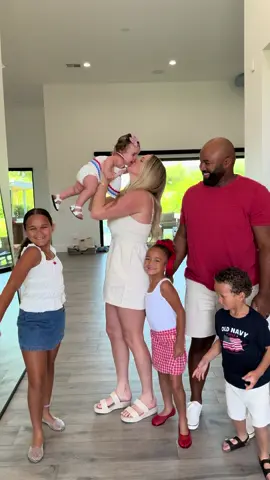A post by @fluellenfam on TikTok caption: Get ready with us❤️Styled by @Old Navy Official 😍#oldnavypartner #AD #familyfits #familyoutfits #grwu #familylooks #family #fitcheck