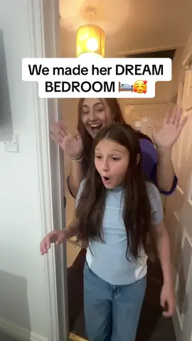 A post by @jakebsweet on TikTok caption: We made Laylas DREAM BEDROOM 🥰 #fyp #ShauniandJake