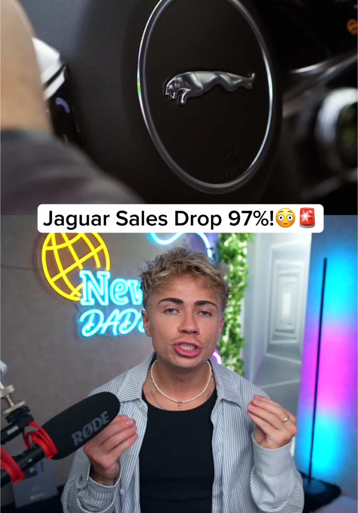A post by @dylan.page on TikTok caption: You think Jaguar gonna succeed or flop?🤔