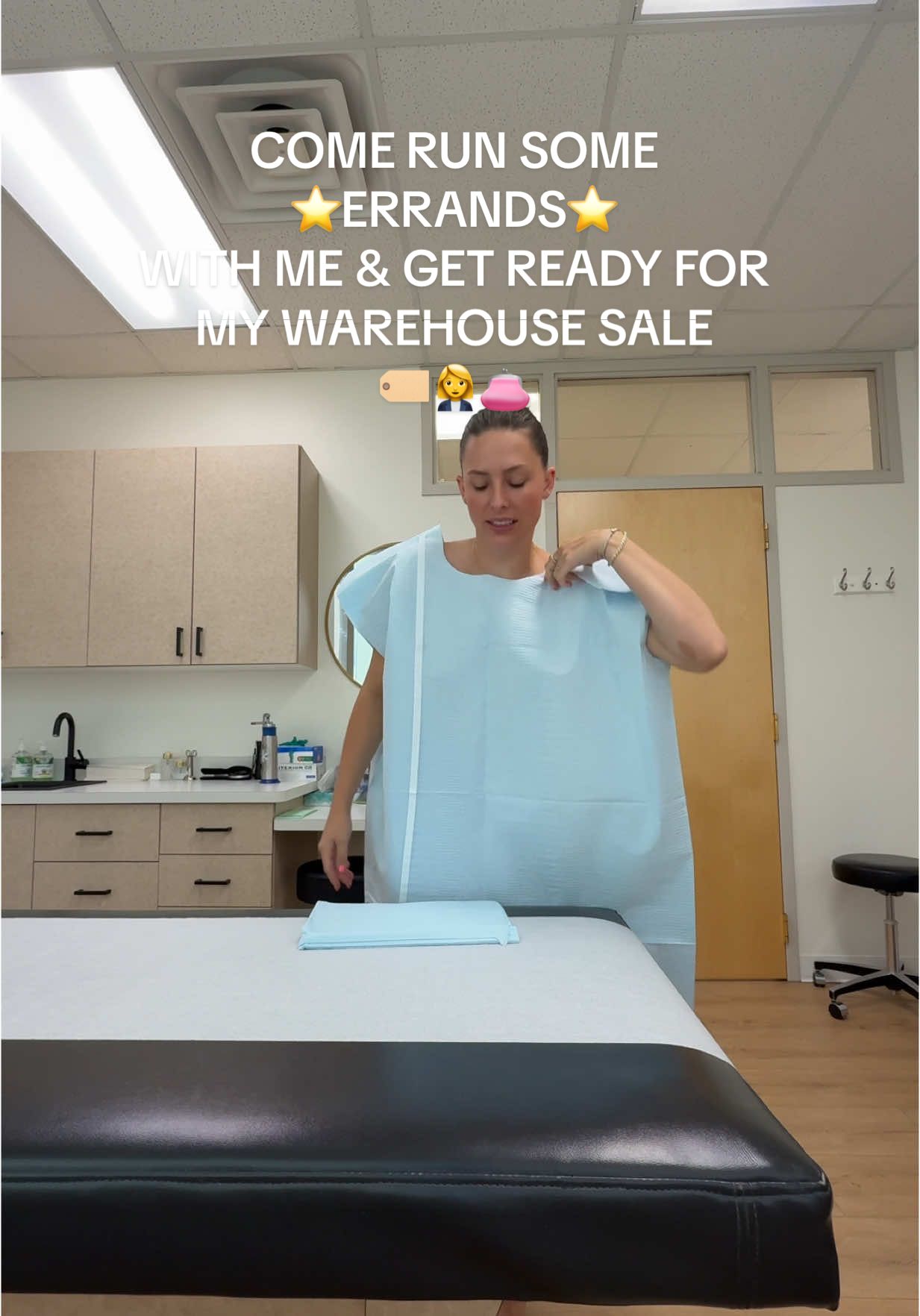 A post by @kimberlyoconnell on TikTok caption: Very humbled by that 🫣 #errands #errandswithme #dermatologist #watehousesale #warehouseworker #businesscheck #warehousesale 