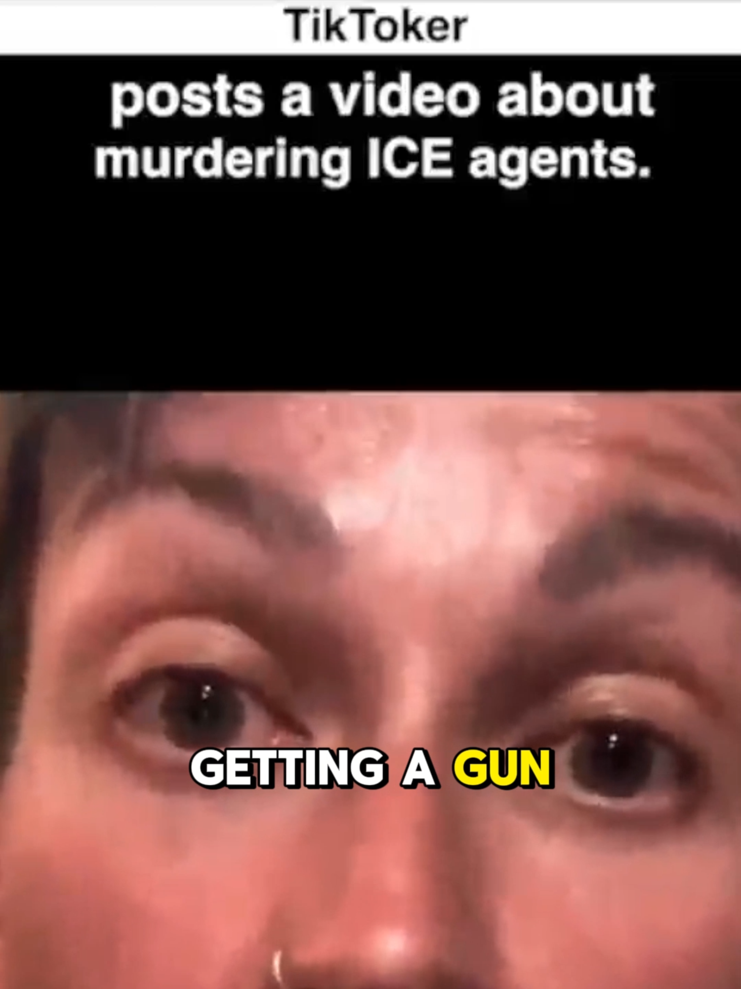 A post by @bonginoinc on TikTok caption: Democrats who are demonizing ICE agents as "Nazis" are going to have BLOOD on their hands 😡 #fyp #maga #republican #donaldtrump #immigration #ice #democrat