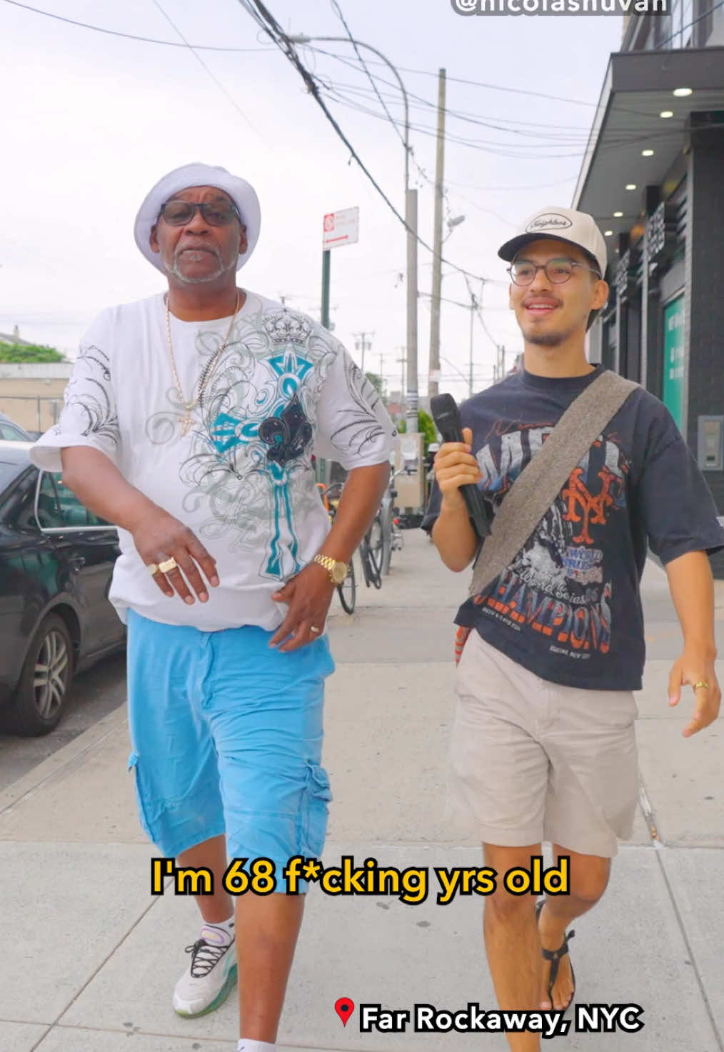A post by @nicolasnuvan on TikTok caption: NYC Beach & Soul Food🗽