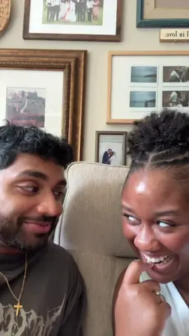 A post by @mattandkharli on TikTok caption: keep them on their toes  #mattandkharli #couplestiktok #husbandwife #cutecouple #funny 
