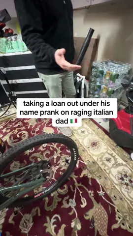 A post by @theragingitalian on TikTok caption: gotcha finger! 😭😂😂😂 #foryoupage #foryou #fyp #fypp #fy #viral #rage #funny #raging #italian #dad #fypage #theragingitalian #prank #fake #fakeaudio #fakebody #trending #trend #joke #loan #angry #mad #pops #clips #name 