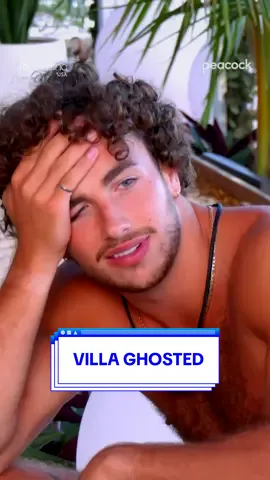 A post by @loveislandusa on TikTok caption: Getting ghosted is always awkward. In the Villa, it’s worse. 😩👻 #LoveIslandUSA @Elan Bibas 