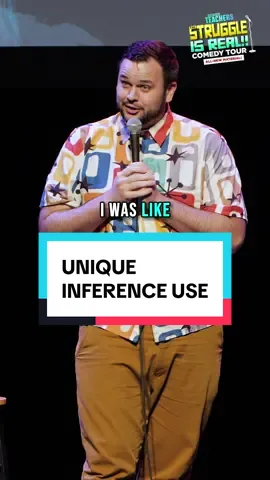 A post by @bored_teachers on TikTok caption: Crazy use of inferencing skills indeed