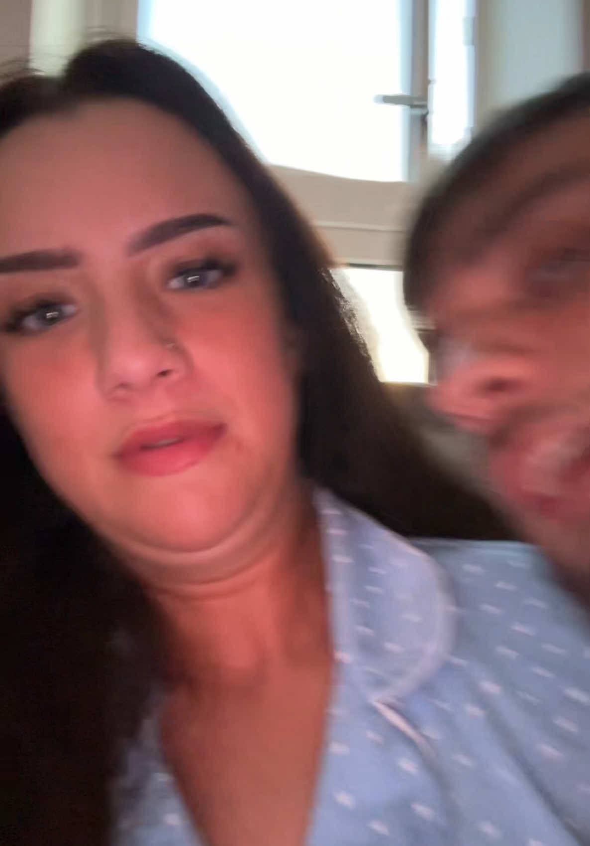 A post by @paulandmorgan0 on TikTok caption: I’m passing the phone to a block head #foryou #viral