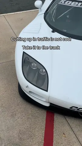 A post by @tonytorresp on TikTok caption: Just go to a track 🤷🏻‍♂️ #koenigsegg #track #cuttingup 