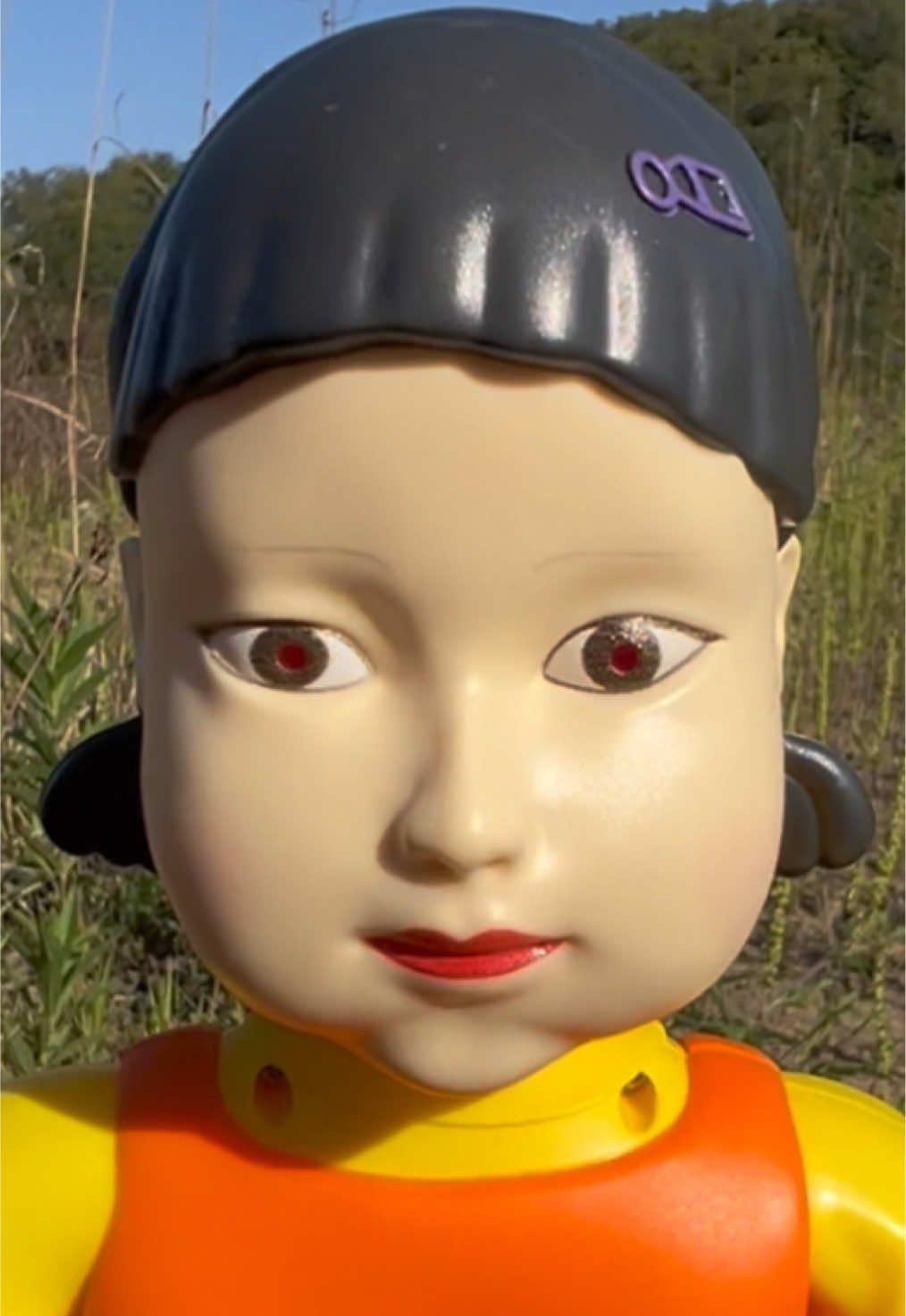 A post by @brenttelevision on TikTok caption: Real Squid Game Doll! #squidgame #fyp #poop 