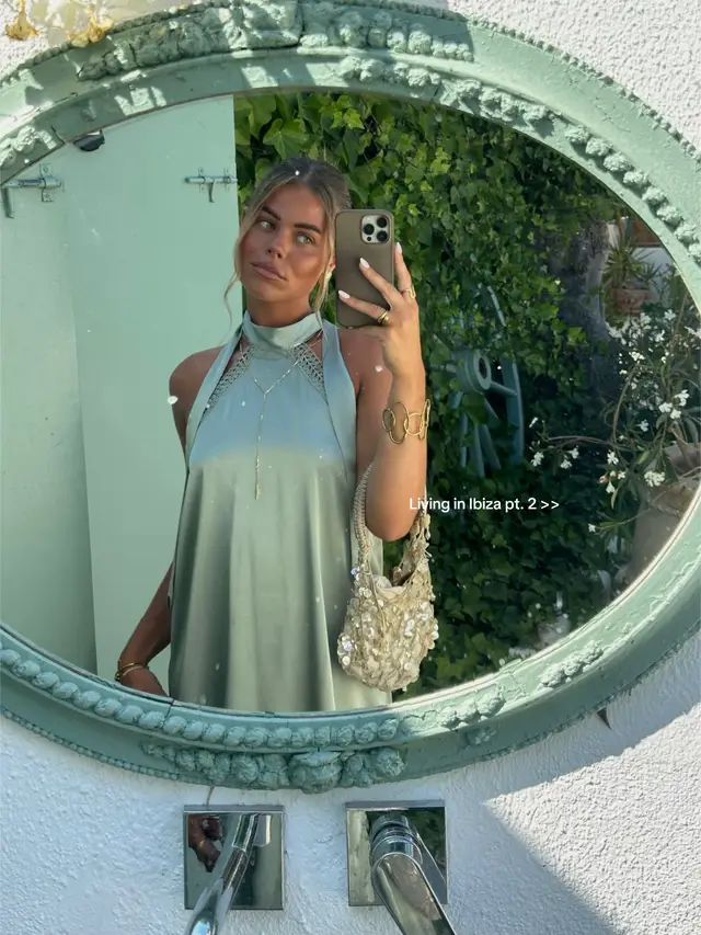 A post by @fleurluttikhuis on TikTok caption: The Ibiza life trough IG stories ✨