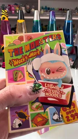 A post by @nathan_fox_was_here on TikTok caption: Wacky Mart from Pop Mart! #wackymart #labubu #popmart #unboxing 
