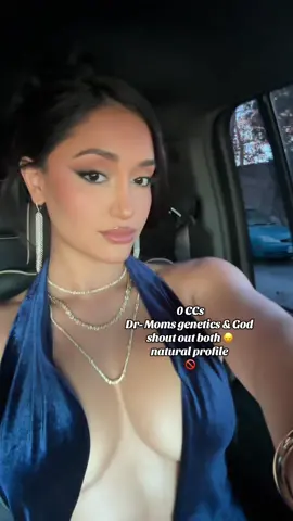 A post by @leah.kateb on TikTok caption: Since the girls have been asking🍈🍈 n ive seen a lot of debate if I have one or not!! I do have a nose job tho and can make a vid abt it if you guys want one<3 