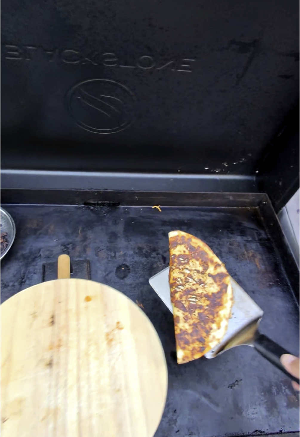 A post by @daddymaycooks on TikTok caption: These were incredible! #daddymay #mayfamily #dinner #blackstone #birria #tacos #birriatacos 