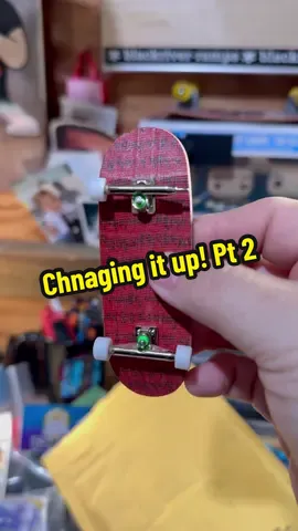 A post by @fb.christopher on TikTok caption: Both these set ups are soooo sick! Shout out all the bros putting out sick stuff! @mannygfb @Morrow Bernard @Dynamic Fingerboards @joycult @DELI DECKS @6skates #Adoteumhabitinho #FINGERBOARD #fingerboardingontiktok #techdeck #fingerboarder #techdeck 