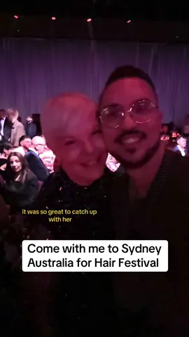 A post by @alfredo_lewis on TikTok caption: Jet lag alert 🚨 😂 I got to go to Sydney, Australia 🇦🇺 for Hair Festival & the Australian Hair Industry Awards 🥹 I love my job. Sold out hair classes, seeing great hair friends, meeting new ones. Hair Industry is the best industry in the world and Australia has some of the top artists. So much talent. Thank you for having me. #hairshow #hairstylist #fyp #hairvlog #calecim #k18results 