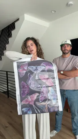 A post by @joeygraziadei on TikTok caption: Leave a nice comment about @Kelsey Anderson diamond art!!!