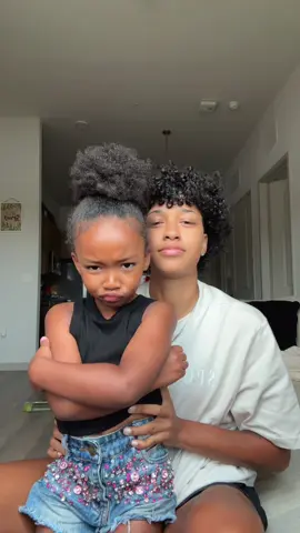 A post by @auntienae95 on TikTok caption: Cause I won’t turn up on you, but she will… #auntienae #missboy #auntiesoftiktok #auntielife 