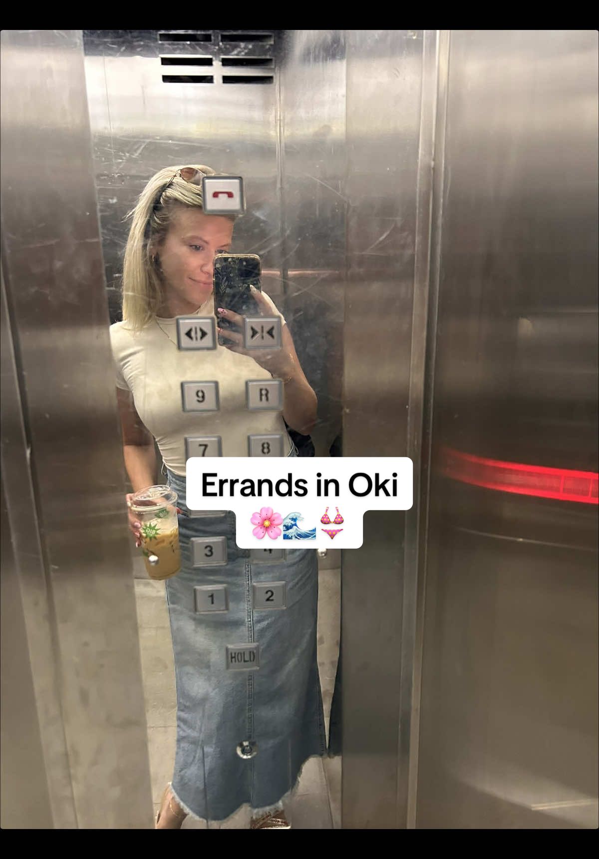 A post by @momentswithmoriah on TikTok caption: I get sick before every flight, it’s honestly a tradition at this point. #okinawa #okinawajapan #沖縄 