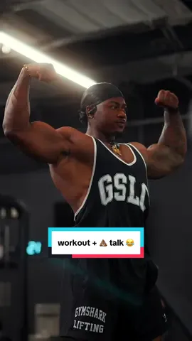 A post by @swolericketts on TikTok caption: that’s how you know it’s a good workout 😂