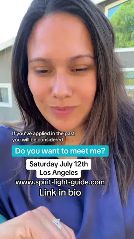 A post by @spiritlightguide on TikTok caption: Do you wanna meet me? #losangeles 