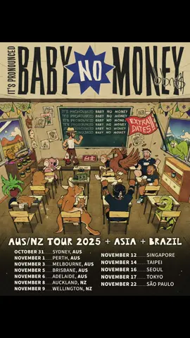 A post by @bbnotiktok on TikTok caption: WHERE ELSE SHOULD I TOUR?!?! #newzealand #australia #asia #brazil 