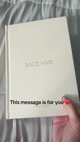 A post by @heathernicol on TikTok caption: connect, reflect, & feel safe being exactly who you are ❤️  this journal is everything @Full Bloom 😩🥰 #ad #backtome #journal #mentalhealth #healingjourney 