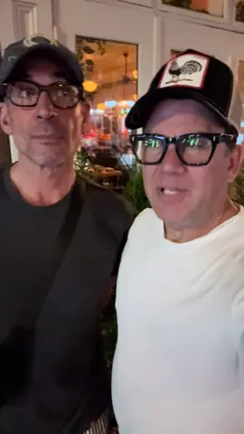 A post by @georgehahnnyc on TikTok caption: Out for dinner with @Lawrence Zarian at @Florentin Bistro. Fabulous. 