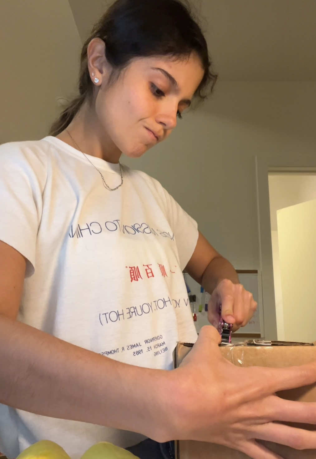 A post by @chloeforero on TikTok caption: @tori with a k thanks for finding my new favorite statement piece 