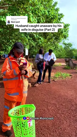 A post by @annie.koncept8 on TikTok caption: Replying to @Annie Koncept  Husband caught unaware by his wife in disguise (Part 2)  #AnnieKoncept #HelpHomeless #shortfilms #homeless #richman #helpingothers #motivational #inspiring #inspirationalstories #educatingstory  