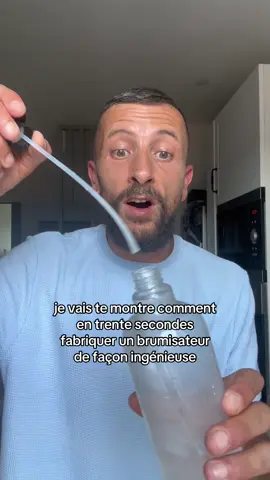 A post by @jonathanconiastuces on TikTok caption: T’as chaud ? Regarde ce brumisateur de génie à faire chez toi 🔥 #canicule #ete #astuce 