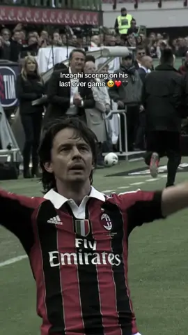 A post by @acmilan on TikTok caption: Pippo ❤️🖤🥹 #acmilan #seriea #inzaghi #filippoinzaghi #pippoinzaghi #TikTokCalcio #tiktokfootball #calciotiktok #calcio