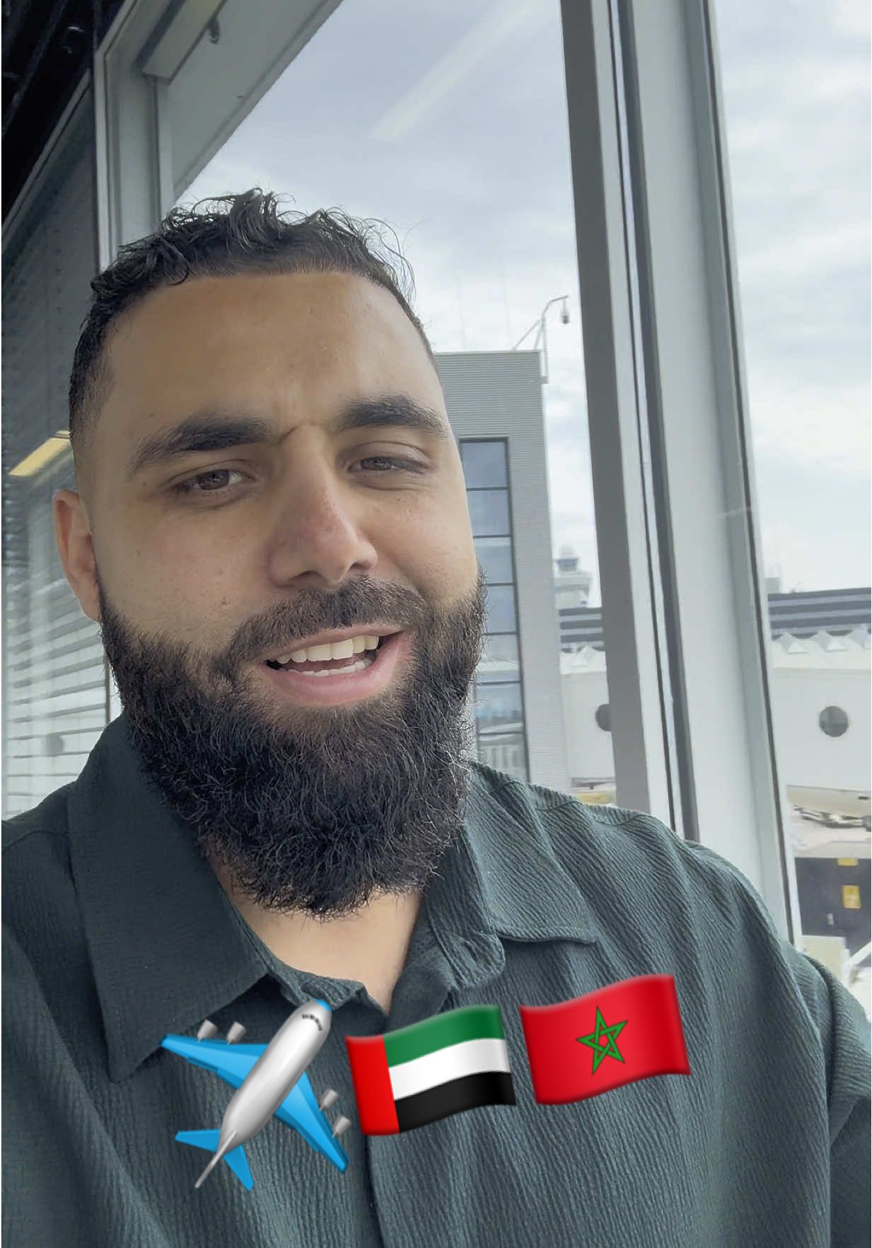 A post by @abdeentube on TikTok caption: ✈️🇦🇪🇲🇦 Heading to Dubai for 7 days, then Morocco. Big content coming this summer in sha Allah! Business collab? DM me. #dubai #uae #abdeentube #abdeen #tiktok #fyp #foryoupage #viral #trending #share #voorjoupagina #amsterdam #reels #allah #islam #somalie #pakistan #morocco #summer #emirates 
