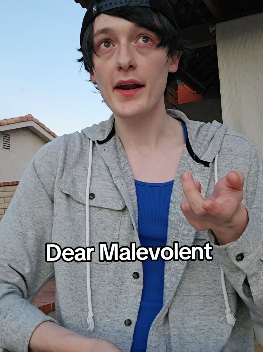 A post by @belatown on TikTok caption: track 2/14: "Dear Malevolent" you can check out my album July 15th and pre-save it now if you'd like teehee