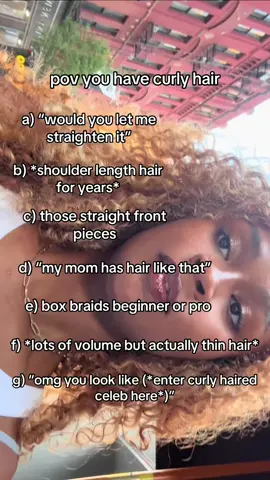 A post by @mailayazuri on TikTok caption: curly hair bingo… how many you got? #curlyhair #curls #3chair 