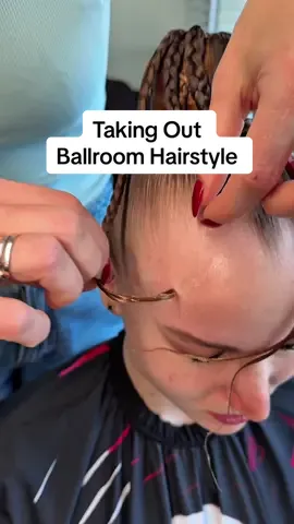 A post by @mariya.usan on TikTok caption: ASMR 🔊Volume Up 🔊  Ballroom Hair Removal 👀 😅  Watch Until The End ❤️‍🔥 #creatorsearchinsights #ASMR #ballroomhairremoval #satisfying #relaxation #haircare #hairtok #ballroomhair #asmrhair #asmrhairplay #hairdamage #crunchyasmr 