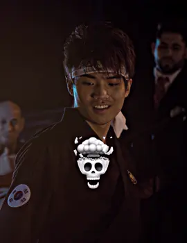 A post by @cobrakaii_clipzz on TikTok caption: CK Koreans are just different ☠️🔥 #cobrakai #squidgame #kwon #kwonjaesung #yoondojin #yoon #kimdaeun #senseikim #karate #cobrakai🐍 #cobrakaichop 