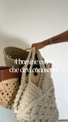 A post by @giorgiaradaellii on TikTok caption: borsine carine per l’estate :)