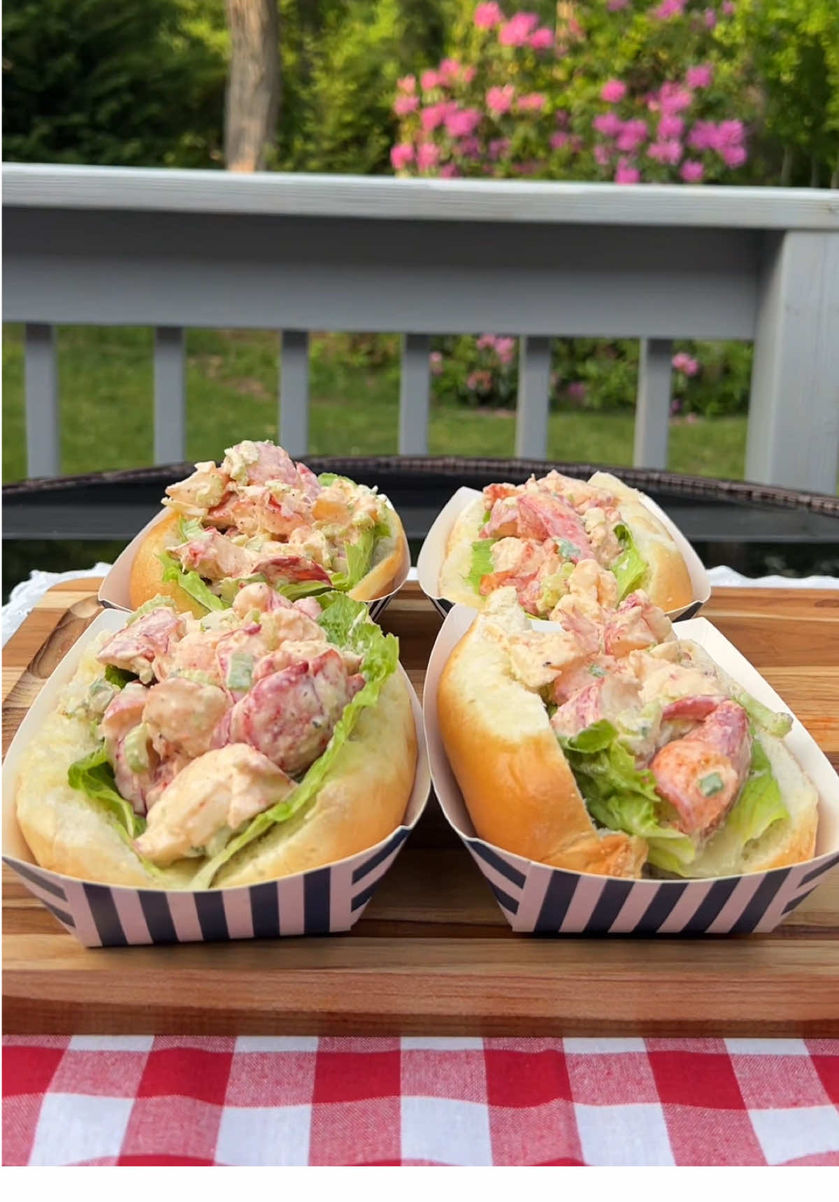 A post by @claudia.harrington on TikTok caption: #SirKensingtonsPartner Paying rent with lobster rolls using @Sir Kensington’s mayo!