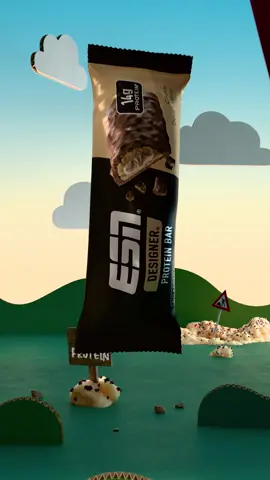 A post by @esncom on TikTok caption: Designer Bar Cookie Dough - 04/07/25 🍪🍫 #esn #designerbar #cookiedough  