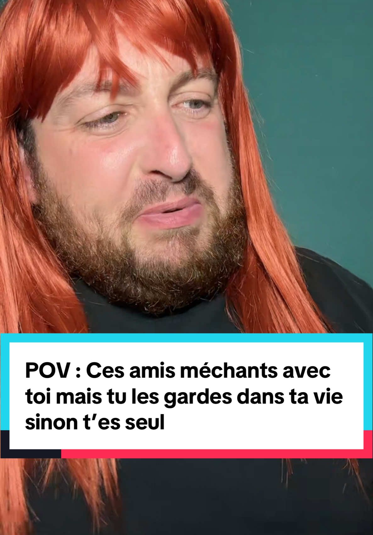 A post by @moguizoff on TikTok caption: POV : Ces amis méchants avec toi mais tu les gardes dans ta vie sinon t’es seul