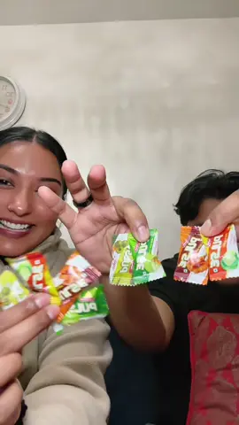 A post by @t4nju on TikTok caption: Bengali snacks are the best!! #trending #fyp #bengalitiktok #bengalisnacks #boroi #snacks #desisnacks #friends #bengladesh #bengali #t4nju 