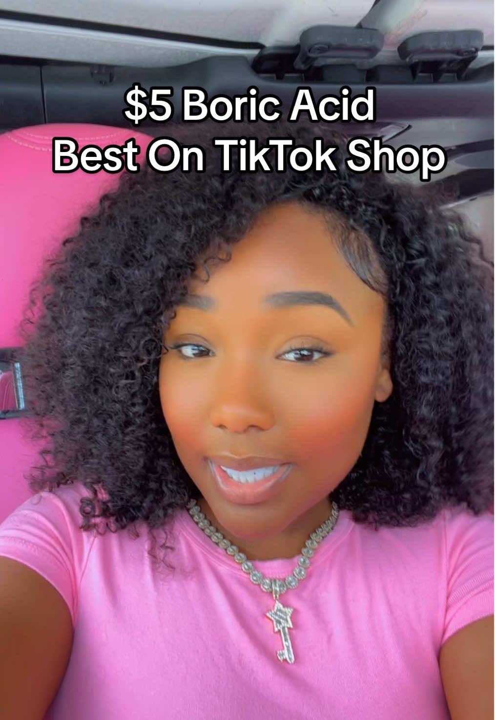 A post by @starrdawkinzz on TikTok caption: Boric acid is the best kept secret for girls struggling with BV from hormones or birth control ph imbalance and odor can be frustrating I’m so happy this launched on TikTok shop 