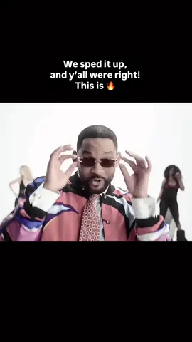 A post by @willsmith on TikTok caption: Pretty Girls sped up remix by Michael Christmas is streaming everywhere now!!  🎥: @dxë 