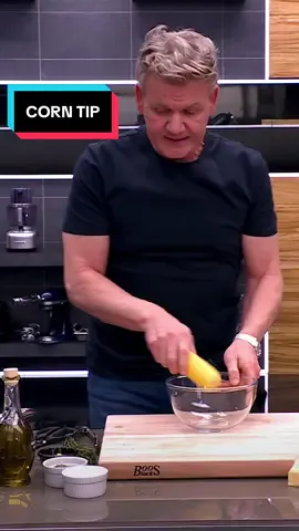 A post by @gordonramsayofficial on TikTok caption: Looking to cook up some corn this weekend or July 4th ??? Char your corn for salads, salsas and more !! It’s the perfect taste of summer !!
