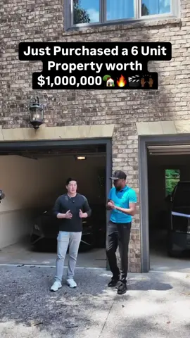 A post by @_smittythegoat_ on TikTok caption: Just closed on a 6 unit property with $1 million 