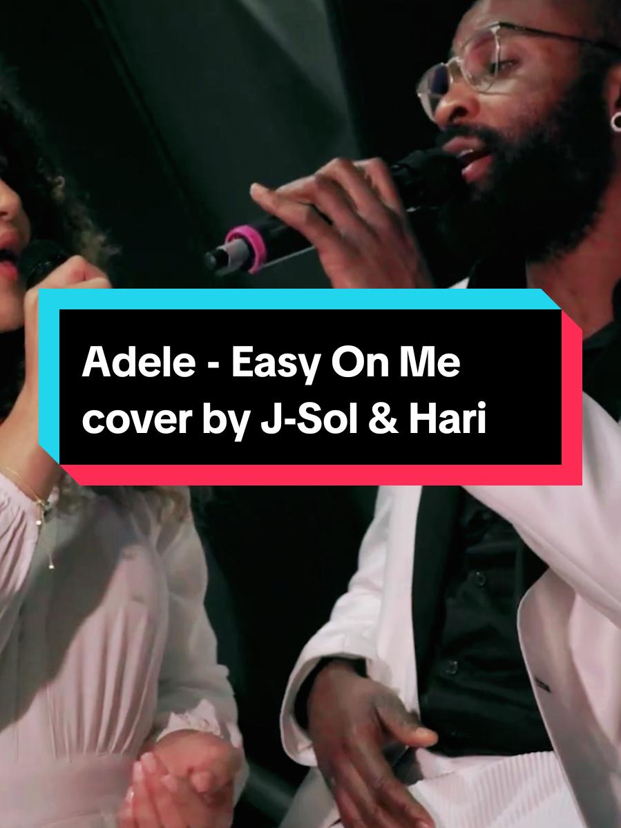 A post by @iambrightspark on TikTok caption: The incredible J-Sol & Hari team up and take on Easy on me by Adele. Enjoy. #jsol #hari #easyonme #easyonmeadele #fyp 