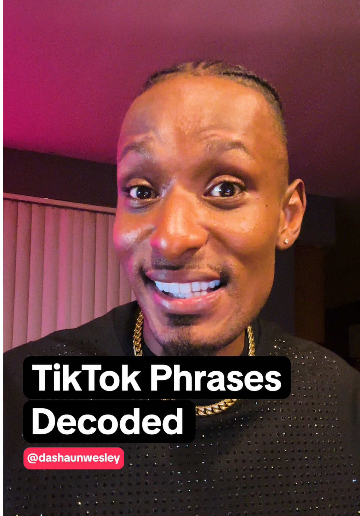 A post by @tiktok on TikTok caption: @Dashaun Wesley breaking down Ballroom lingo 🤝 us taking notes