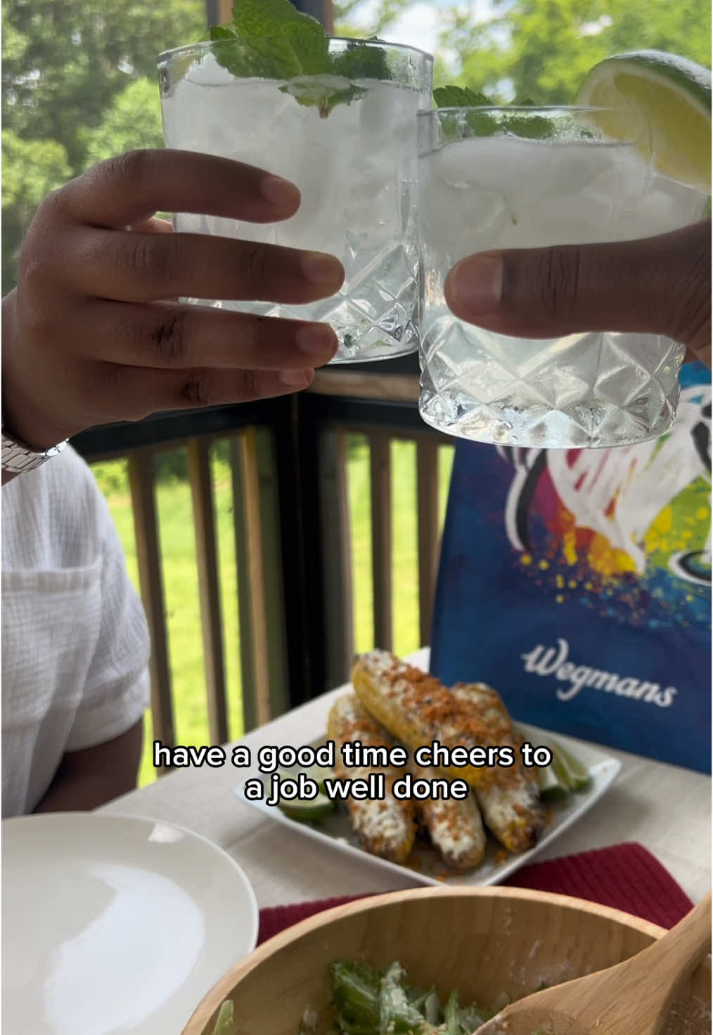A post by @eatwitzo on TikTok caption: Creating the perfect summer spread was easy with a little help from @Wegmans #wegmanspartner 